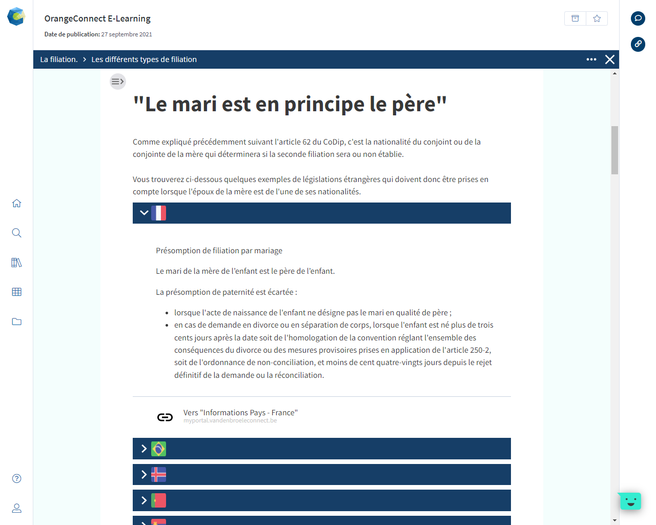 Modules État civil : en bref