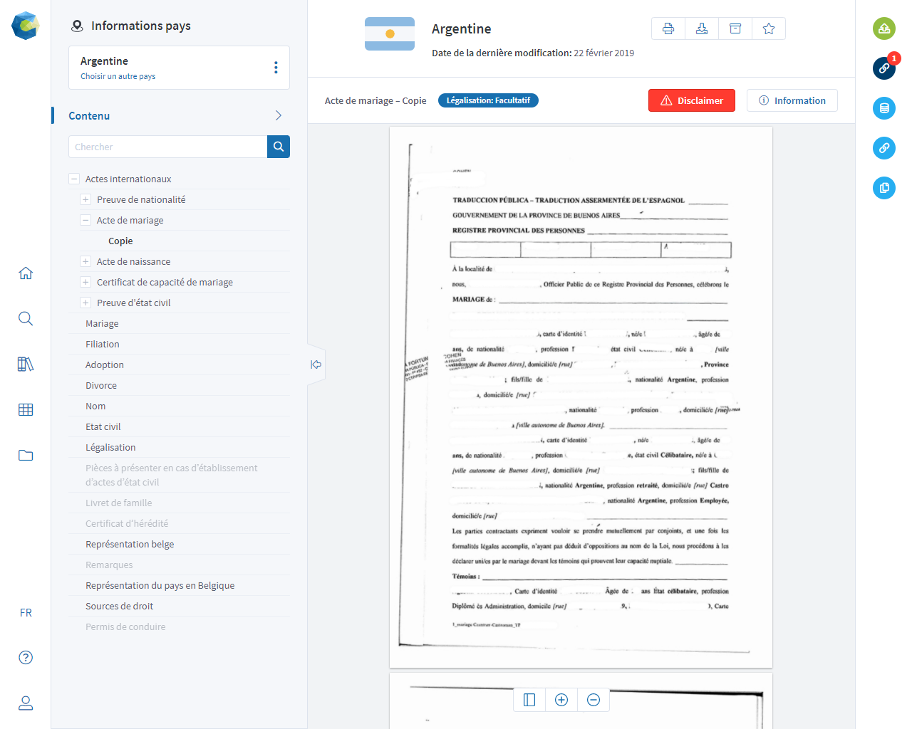 Orangeconnect Feature Informations Pays