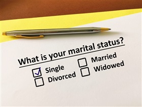 Modifier la mention "divorcé" ou "veuf" s’avère impossible